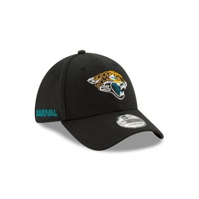 Jacksonville Jaguars Gorra | New Era Official NFL Draft 39thirty Stretch Fit Cap Mexico - Negros
